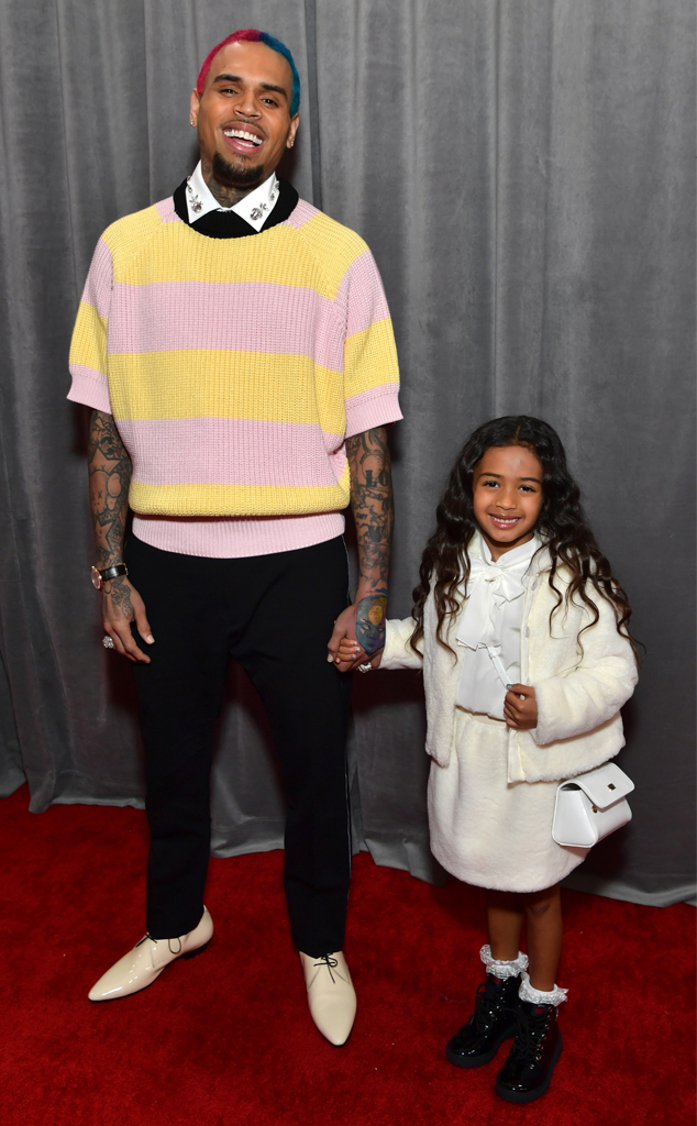Chris Brown Brings His 5 Year Old Daughter Royalty To The 2020